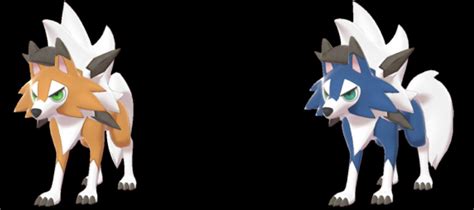 Shiny Dusk form Lycanroc : r/TheSilphRoad