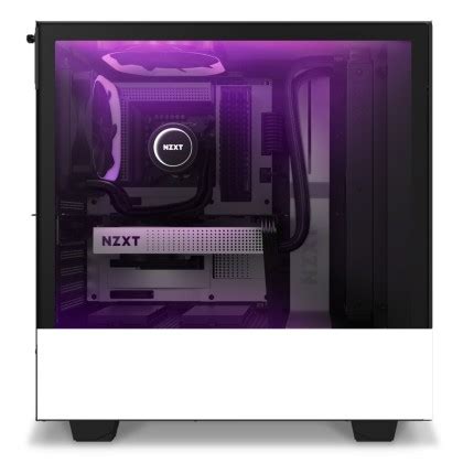 NZXT H510 Elite RGB Premium ATX Mid-Tower Tempered Glass Lighting ...