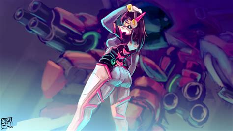 2048x1152 DVA Overwatch Game 2048x1152 Resolution HD 4k Wallpapers ...