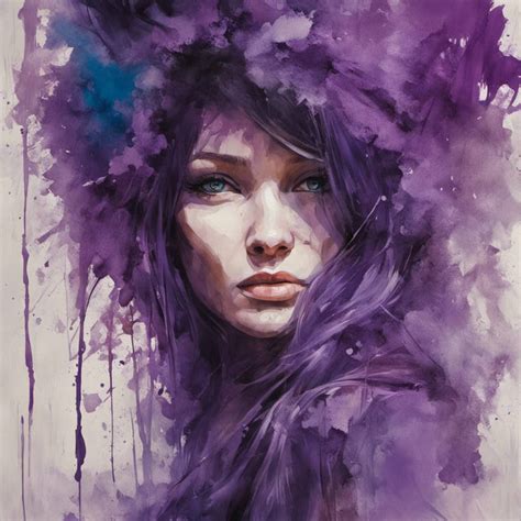 The Purple Lady by Alyarie on DeviantArt