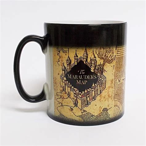 Creative Magic Mug,Harry Hot Drink Cup Color Changing Mug Potter Marauders Map Mischief Managed ...