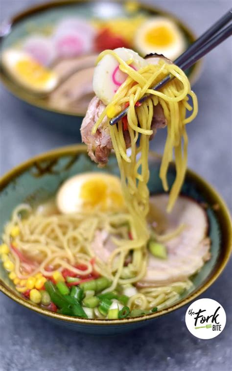 Miso Ramen Noodle Soup | The Fork Bite