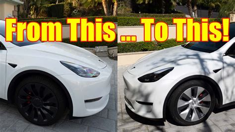 How To Change Wheels and Tires on a Tesla Model Y Performance - YouTube