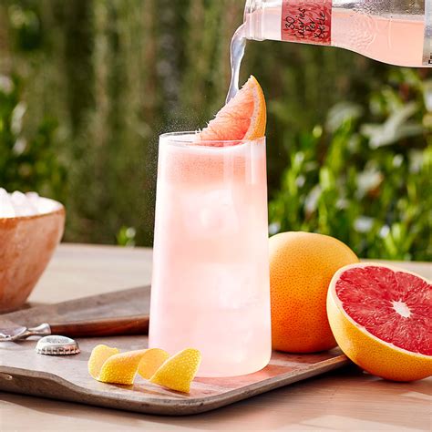 fever tree pink grapefruit mocktail - Harrison Acevedo