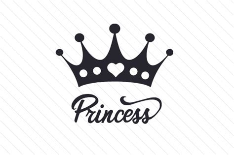 Princess Crown Svg File