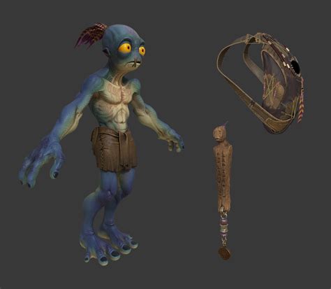 Guillaume Lachance – 3D Character Artist – Portfolio - Oddworld: Soulstorm