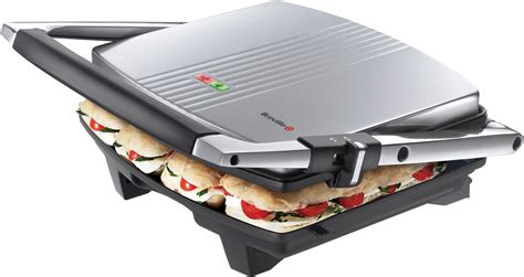 Breville Sandwich Press VST026X - Smörgåsgrill med plats för 4 st skivor