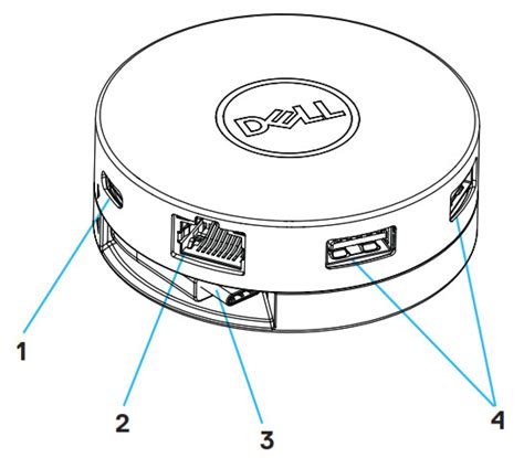 Dell USB-C Mobile Adapter DA310 User Guide