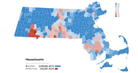 Map: See How Your Town Or City Voted In The 2020 Election | WBUR News