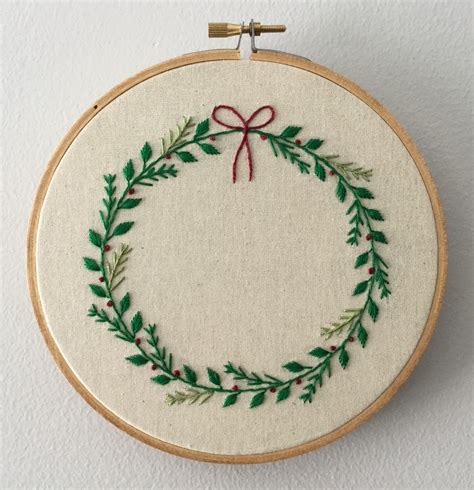 Christmas Hand Embroidery Patterns