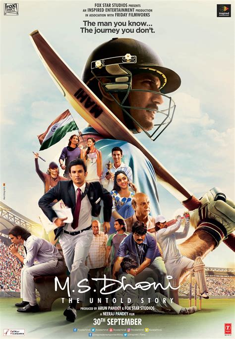 M.S. Dhoni: The Untold Story Movie Wallpapers - Wallpaper Cave