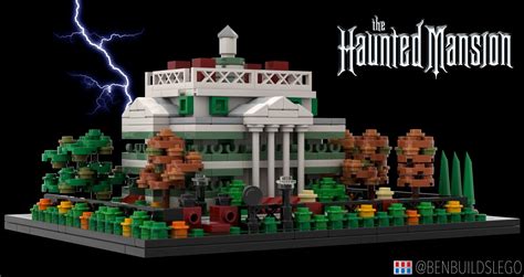 Lego Haunted Mansion - lego creations for kids easy birthday parties