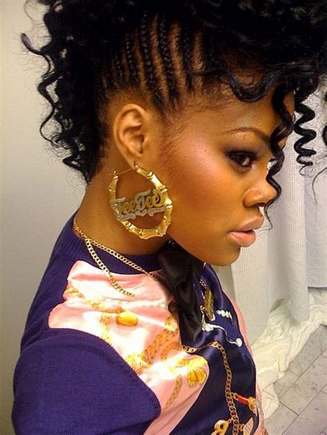 Curly Mohawk Hairstyles for Black Women | Top Most Women Hairstyles ...