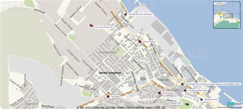 StepMap - Greenock, Scotland - Landkarte für Scotland