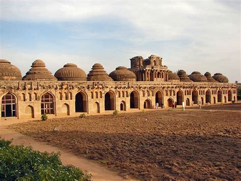 Hampi Elephant Stables / India. They were built to house the royal elephants. | Hampi, Holiday ...