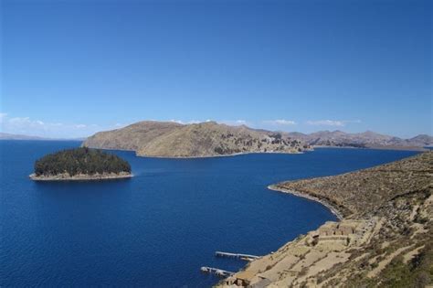 Lake Titicaca, Peru. Highest Navigable Lake in the World.