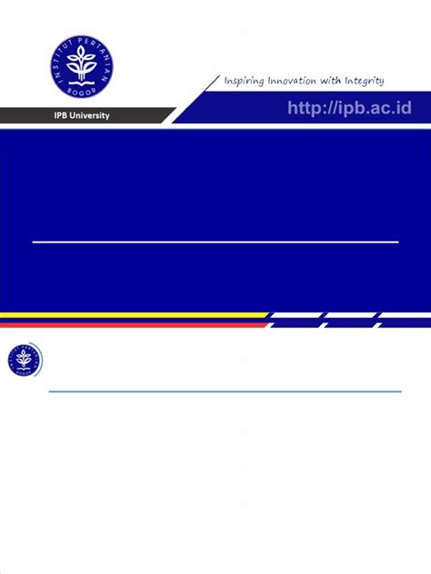 IPB PowerPoint Template - 1 | PDF