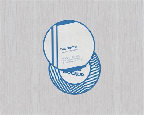 Circle Card Mockup PSD, 30+ High Quality Free PSD Templates for Download