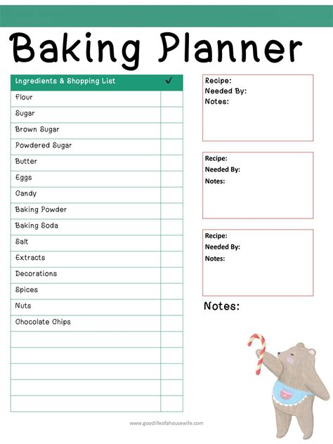 Christmas Printables and Budget Planner – Good Life of a Housewife ...