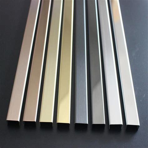 SS 201 304 stainless steel straight edge trim for protecting wall and ...