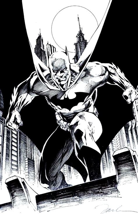 Batman Scott Williams Ink by SWAVE18 | Jim lee art, Jim lee batman, Batman comic art