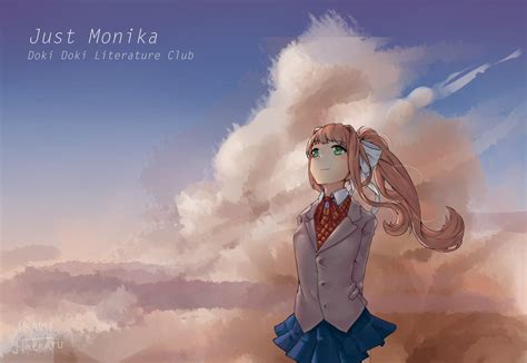 Monika After Story (@MonikaAfterMod) | Twitter Video Game Art, Video Games, Creepy Games, Oki ...