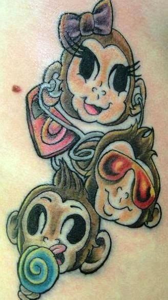 monkey tattoo designs | More Tattoo Images Under: Monkey Tattoos Top Tattoos, Side Tattoos, Body ...