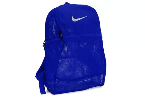 White Nike Mens Brasilia Mesh Backpack | Rack Room Shoes