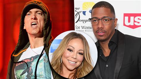 Eminem fires shots at "whipped” Nick Cannon over ex Mariah Carey in new ...