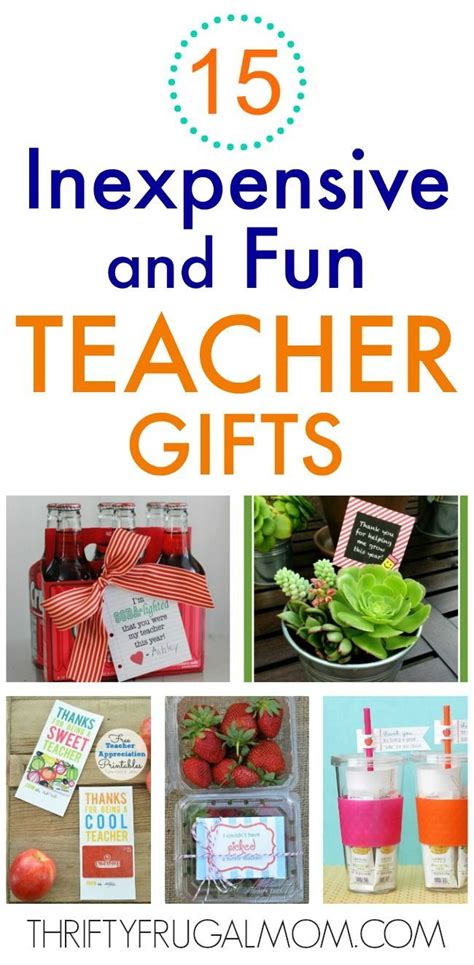 15 Inexpensive and Fun Teacher Gifts | Inexpensive teacher gifts, Easy teacher gifts, Cheap ...