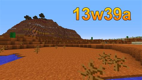 Minecraft 13w39a - Red Sand - YouTube