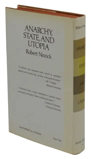 ANARCHY STATE AND Utopia ~ ROBERT NOZICK ~ First Edition 1st Printing 1974 $1,151.96 - PicClick CA