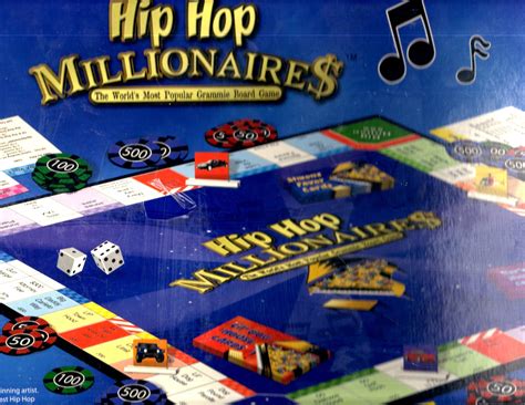 Hip Hop Millionaire $ - Board Game - Contemporary Manufacture