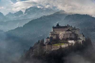 Castle and Tree by Tzvika Stein