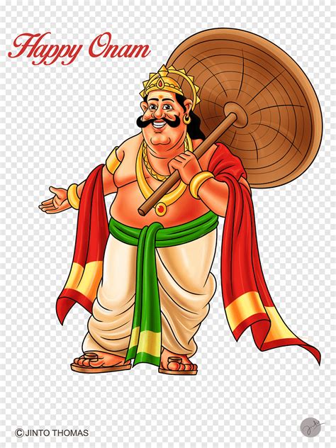 Happy Onam illustration, graphy, maveli, cartoon, fictional Character png | PNGEgg