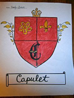 capulet family crest - Google Search | Body Art | Montagues, capulets, Romeo, Juliet, Family crest