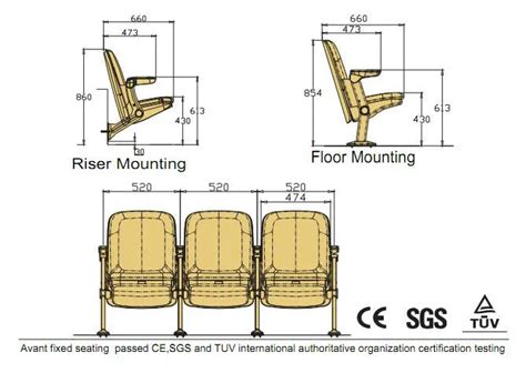 Horit Stadium Seating Outdoor Seating Plastic Seating For Basketball Softball Entertainment ...