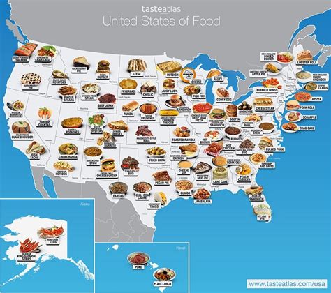 United States of Food : MapPorn