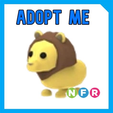 NFR Lion neon Fly Ride Quick Delivery Roblox Adopt Me - Etsy