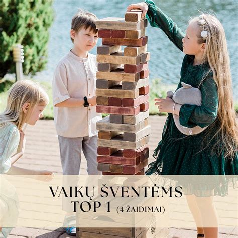 Žaidimų nuoma - Lauko žaidimų komplektas VAIKAMS TOP 1 (4 žaidimai)