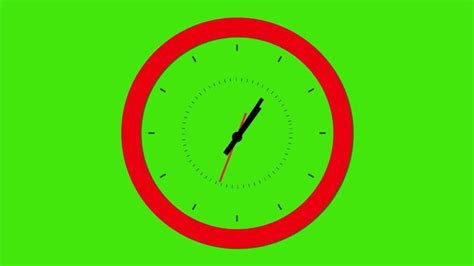 Green Screen Clock Stock Video Footage for Free Download