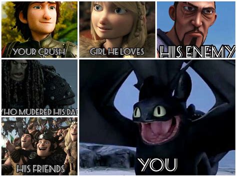 Dragon Memes, Hiccup And Astrid, Dreamworks Dragons, Dragon Trainer ...