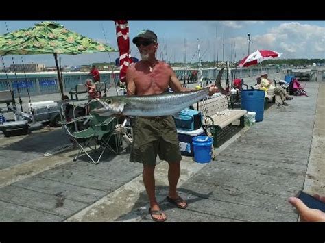 Pier Fishing in Panama City Beach Fl - YouTube