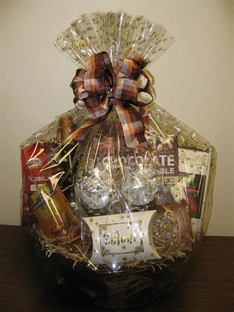 24. Wine & Chocolate Basket | Wine, Dove Chocolate, Ghirarde… | Flickr | Unique gift baskets ...