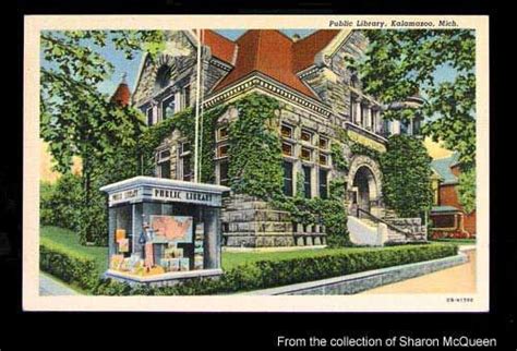 Kalamazoo Public Library Kalamazoo Michigan, Carnegie Library, Andrew Carnegie, Bookmobile ...