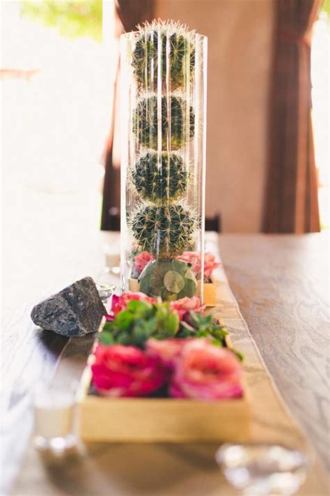 Cactus Wedding Centerpieces - Weddbook