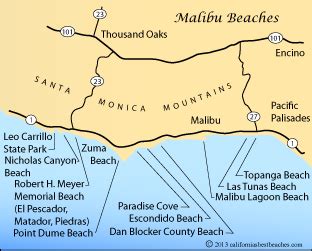 Malibu Lagoon Beach Directions - mobile