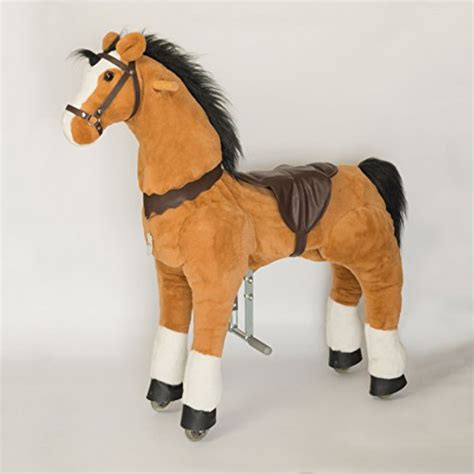 UFREE Large Mechanical Rocking Horse Toy, Ride on Bounce up and Down ...