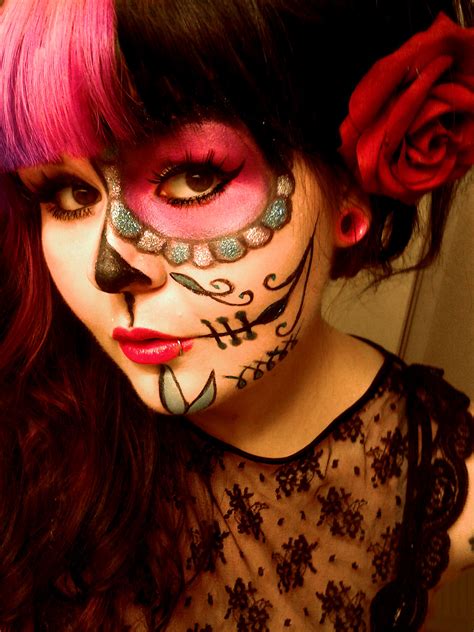 Shannon Shortcake (Makeup Addict): Day Of The Dead Sugar Skull MakeUp Tutorial And Look