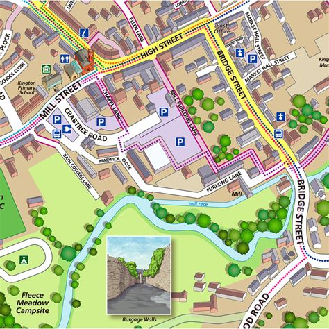 Large Weatherproof Map for Kington Town Council | Lovell Johns